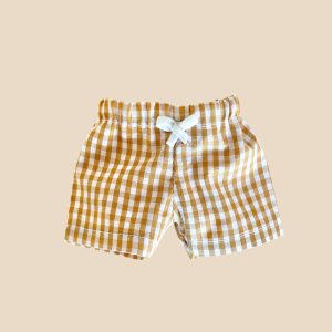 Maillot short ocre